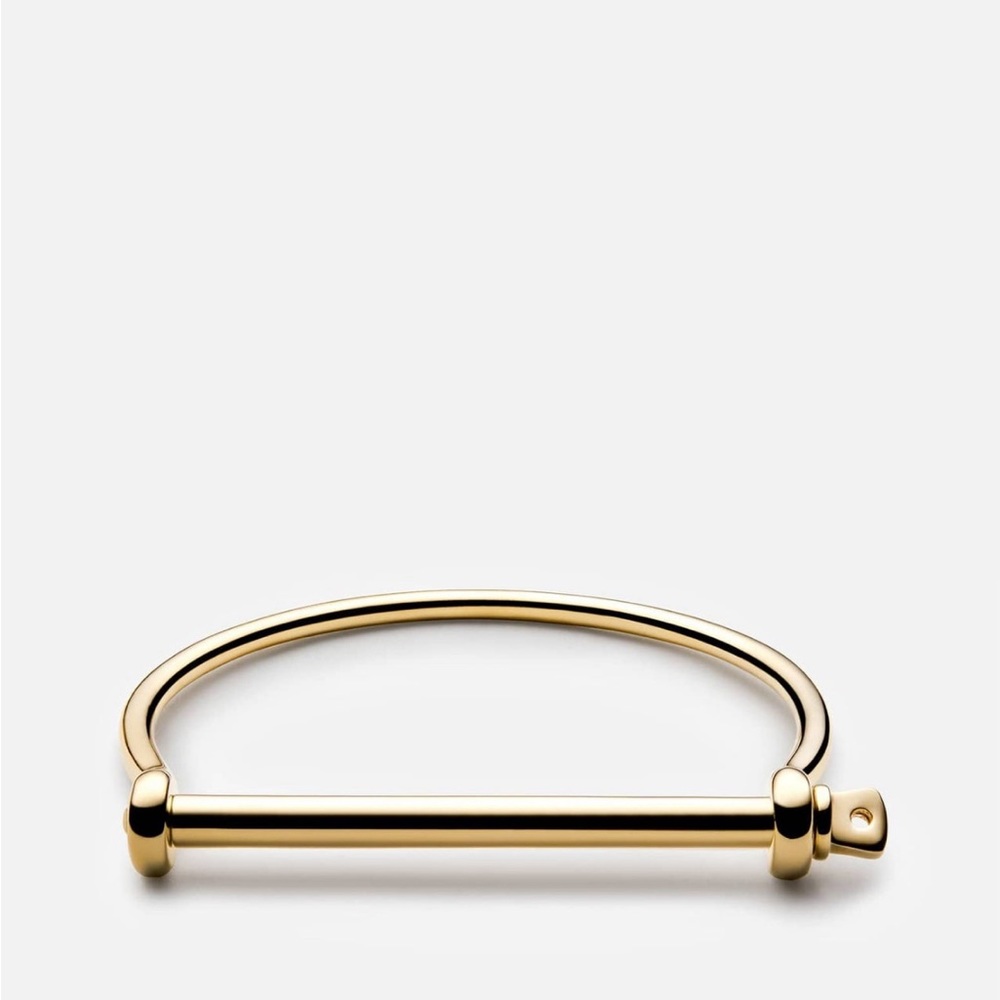 Authentic Miansai Thin Screw Cuff Bracelet